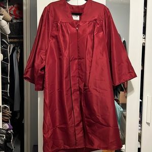Maroon Graduation robe